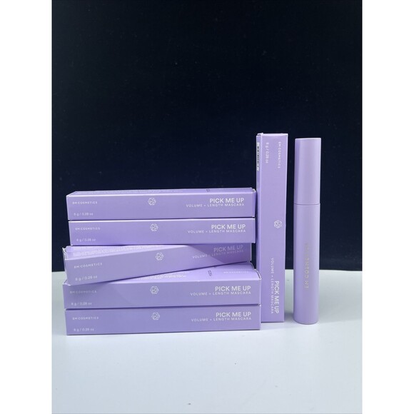 EM Cosmetics Pick Me Up Volumizing + Lengthening Mascara Black 0.28 oz New - Picture 12 of 12